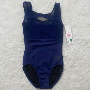 Claudia dean navy ballet leotard